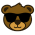 Fratty Bear Logo - Footer