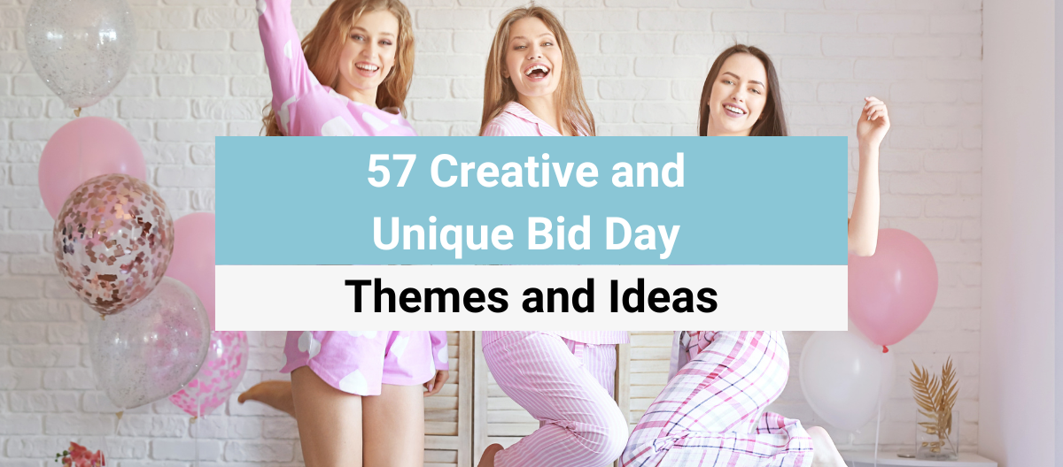 Unique Bid Day Themes