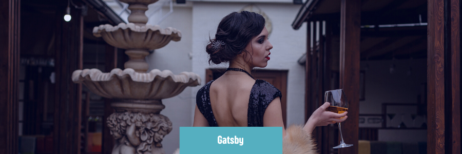 Gatsby - bid day themes